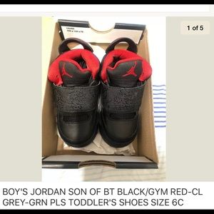 Nike Jordan Toddler Son of BT size 6C